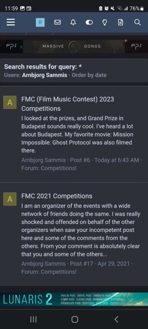 FMC – Film Music Contest 2022: open for registration - Film Music Contest