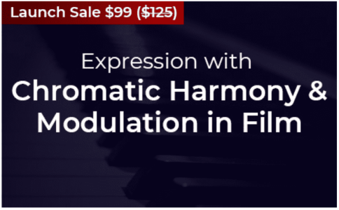 New Course From Mark Richards: Expression with chromatic harmony and modulation in film