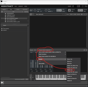 Kontakt 7 - where is the workspace (Main Control Panel)?