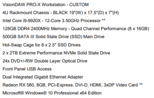 PC specs for lowest possible latency?