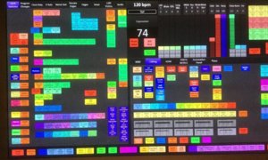 What touchscreen is Hans Zimmer using here to control Cubase?