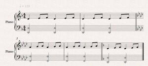 More notation: key changes