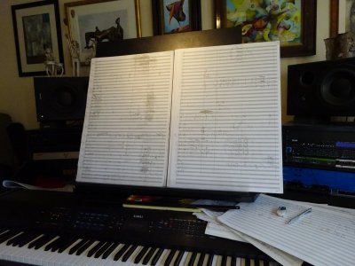 Large Orchestral Manuscript Paper
